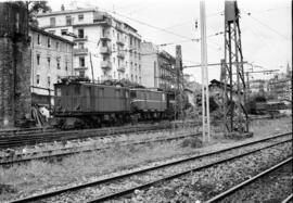 Estación de Amara en San Sebastián de los Ferrocarriles Vascongados