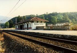 Estación de Molledo - Portolín de la línea de Alar a Santander
