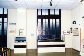 Sala de exposición del Museo Nacional Ferroviario con sede en la estación de Madrid – Delicias co...