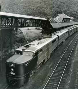Locomotora diésel - eléctrica de 6.000 CV de la American Locomotive Company´s (AlCo)