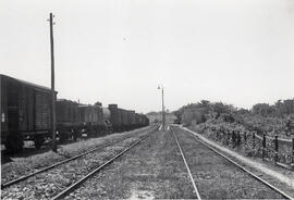 Estación de Morell de la línea de Madrid-Atocha a Barcelona-Término (vía Caspe)