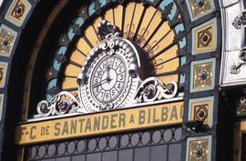 Estación de Bilbao - Concordia de la línea de Santander a Bilbao