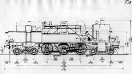 Gráficos de locomotoras de vapor / material rodante