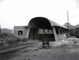 Foso de visita de la estación de León