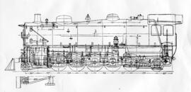 Gráficos de locomotoras de vapor / material rodante