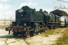 Locomotora de vapor 462F - 0401 de RENFE, ex Central de Aragón nº 101 (serie RENFE 462-0401 a 040...