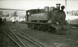 Locomotora de vapor 131 T nº 13 "Llanes" del Ferrocarril del Cantábrico, fabricada por ...