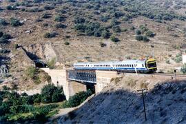 Electrotrenes serie 448, reformados por Construcciones y Auxiliar de Ferrocarriles (CAF) y Materi...