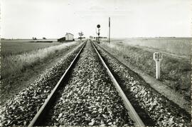 TÍTULO DEL ÁLBUM : Parte semestral de obras / Red Nacional de los Ferrocarriles Españoles. Vía y ...