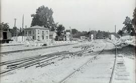 Obras en paso superior en Aranjuez Línea Madrid-Alicante