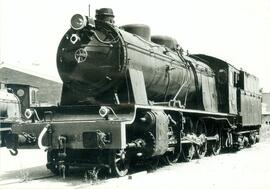 Locomotora 240-2244, (ex MZA 1404) (Ex serie MZA 1401 a 1565) (serie RENFE 240-2241 a 2315 y 240-...