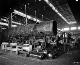 Prototipo 6110 de T1 de locomotora de vapor para Pennsylvania Railroad en 1942 por la fábica de B...