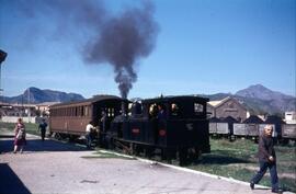 Locomotora de vapor nº 1 "Gandía" del Ferrocarril de Alcoy a Gandía (AG), con rodaje 13...