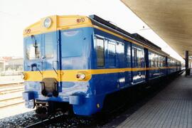 Unidades eléctricas serie 439 construidas por la Compañia Auxiliar de Ferrocarriles (CAF), CENEME...