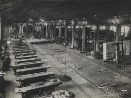 Talleres de la estación de Barcelona - Clot de la línea de Barcelona a Francia