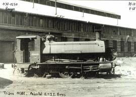 Locomotora de vapor 030-0230 "Baracaldo", ex Ferrocarril de Triano a la Ría de Bilbao n...