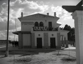 Estación de La Rinconada. Edificio de viajeros, fachada anterior