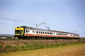 Electrotrenes de la serie 432 de RENFE, ex WMD 511 a 530, fabricada por CAF y MACOSA entre 1971 y...