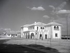 Estación de La Rinconada. Edificio de viajeros, fachada anterior