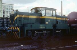 Locomotora diésel-hidráulica 306 - 001 -9 (ex 10601) en Salamanca