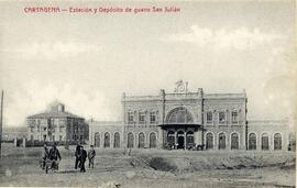 Estación de Cartagena y depósito de guano