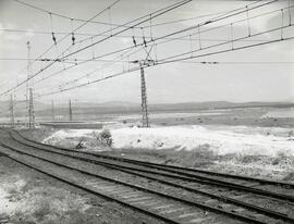 Estación de Las Matas de la línea de Madrid a Irún, también conocida como Madrid a Hendaya