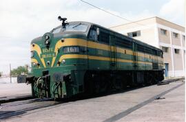 Locomotora diésel - eléctrica 316 - 011 - 6 de la serie 316 - 001 a 017 de RENFE, ex 1611, fabric...