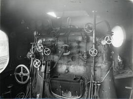 Caldera de una locomotora de vapor