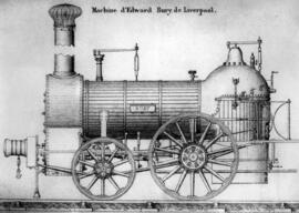 Gráficos de locomotoras de vapor / material rodante