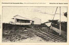 Estación de Santa Isabel del Ferrocarril de Fernando Póo en Guinea Ecuatorial