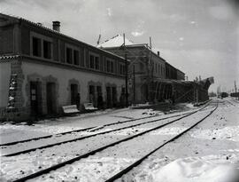 Estación de Pamplona. Obras de remodelación.