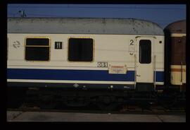 Coche restaurante R 12 - 12905 de la serie R 12 - 12900 de RENFE, procedente de la reforma en 199...