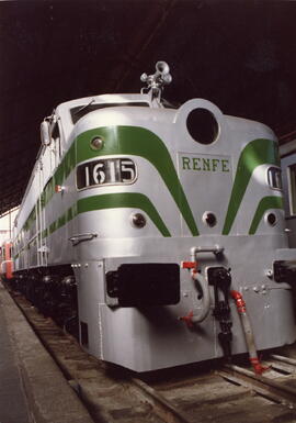Locomotora RENFE 316-0157 (Ex 1615) de la serie 1600 (1601 a 1617) (Renfe 316)