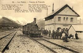 Estación de Puigcerdá de la línea de Ripoll a Puigcerdà