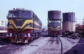 Locomotoras diésel - eléctricas de la serie 319 - 001 a 060 y 071 a 103 de RENFE, ex. 1901 a 1960...