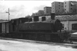 Locomotora de vapor nº 5, con rodaje 141 T de la línea de vía estrecha de Ferrol a Gijón, constru...