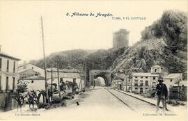 Túnel de la línea de Madrid a Zaragoza de MZA en Alhama de Aragón