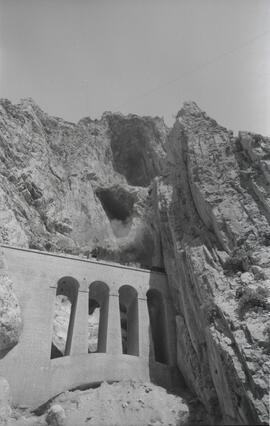 Puente ferroviario de la línea de Córdoba a Málaga en El Chorro