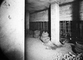 Obras en la estación de Plaza de Cataluña, Barcelona