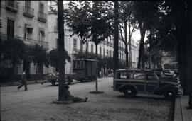 Tranvía frente al Hotel Royal, Granada