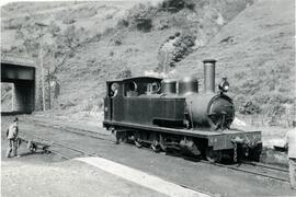 Locomotora de vapor 131 T, tipo ICI-T, nº 71 del Ferrocarril Vasco - Asturiano (ex Ferrocarril Lu...