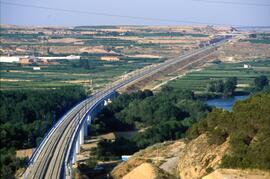 Viaducto sobre el río Cinca