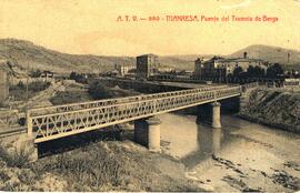 Puente metálico del Tranvía o Ferrocarril Económico de Manresa a Berga