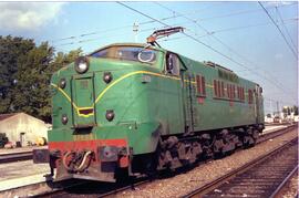 Locomotoras eléctricas de la serie 278 - 001 a 029 de RENFE, ex serie 7801 a 7829, denominada &qu...