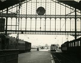 Interior de la estación de Príncipe Pío en Madrid