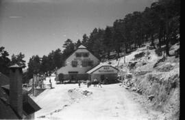 Puerto de Navacerrada con nieve