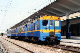 Unidades eléctricas serie 439 construidas por la Compañia Auxiliar de Ferrocarriles (CAF), CENEME...