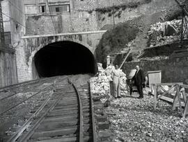 Estación de Bilbao - Abando de la línea de Castejón a Bilbao