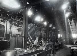 Talleres de la estación Valencia - Alameda de la línea de Calatayud a Valencia