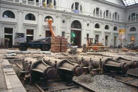 Obras de remodelación de la estación de Barcelona - Francia
